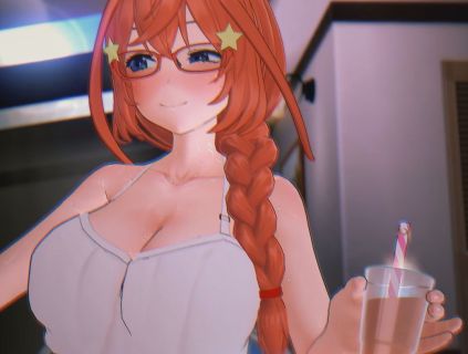 【短め動画】五等分のセフレ イメチェン五月ちゃんFACETIME