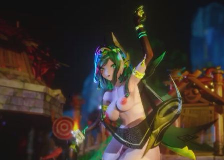 【Nefer/奈芙尔】"作战失败!高傲的蛇系美人沦为丘丘人部落的产奶母牛...*The battle failed! The proud snake-like beauty was reduced to a dairy cow for the Hilichurl tribe..."