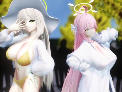 『Persecution Complex Cellphone Girl SEX Dance』 Nonomi & Hanako