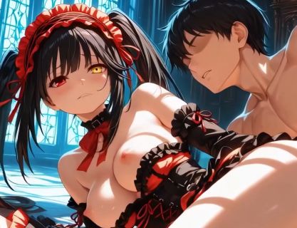 🎬🎧Kurumi Tokisaki – Date A Live – Short NSFW Animation with sound | 時崎 狂三 – デート・ア・ライブ – 音声付き短編アニメ