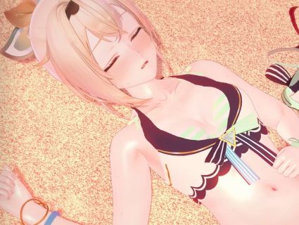 【尺4分超】岩場で眠らされて途中で目覚めるもたっぷり種付けされちゃうirhちゃん
