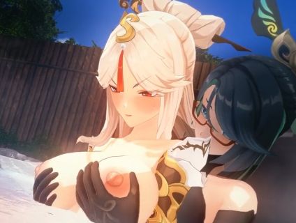 Ningguang x Futa Xianyun video 14:00 (GI) 凝光 x 闲云