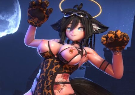 Cute Kitty Loves to Grind🐈 (Loop Animation)